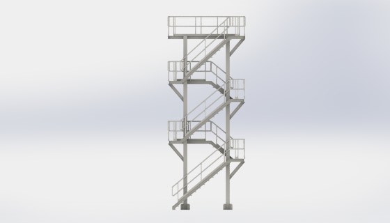 ABALIOĞLU YEM - KULE MERDİVEN ÇALIŞMASI