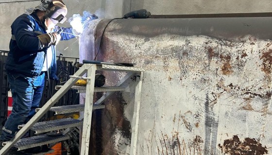 ALBAYRAK DEMİR ÇELİK - ÇİNKO TANKI REVİZYON ÇALIŞMASI