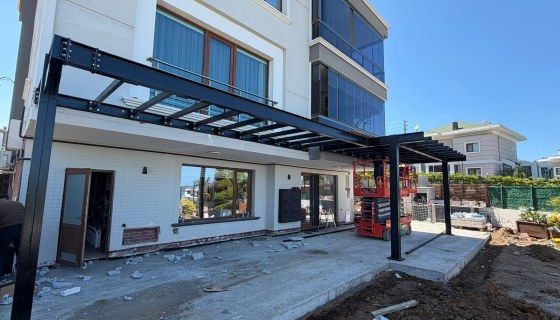 VİLLA KIŞ BAHÇESİ PROJE, İMALAT VE MONTAJ ÇALIŞMASI